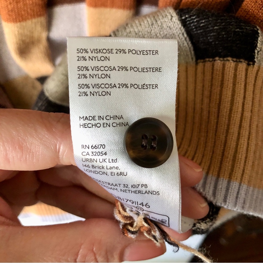Anthropologie Multicolor Plaid Cardigan - Picture 11 of 12